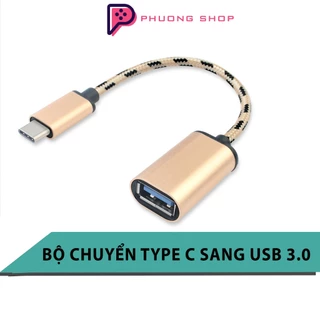 Bộ Chuyển Đổi Cổng USB Type C sang USB 3.0 - Cable OTG Type C to USB 3.0