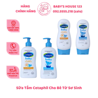 Sữa Tắm - Gội Toàn Thân Cho Bé Cetaphil Baby - Chai 399ml