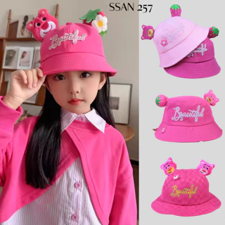 Mũ vành LOTSO BEAUTIFUL SIZE LỚN cho bé gái từ 6 đến 10 tuổi, nón tai bèo vải dày dặn vòng đầu 55 cm