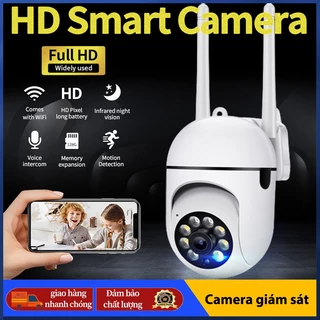 Camera Wifi Giám Sát Không Dây Camera Giám Sát 1080p 360 Độ Giám Sát An Ninh Ban Đêm Có Màu Âm Thanh Hai Chiều