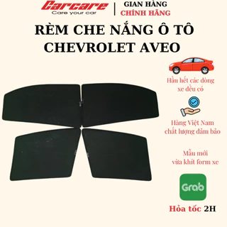 Rèm che nắng theo xe Chevrolet Aveo Gentra- Bộ 4 tấm dính nam châm