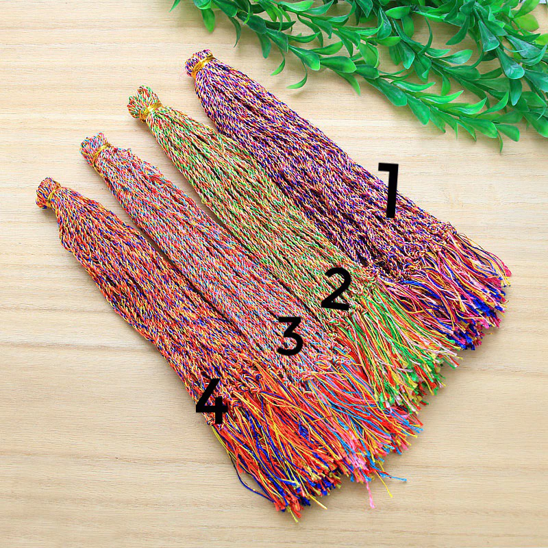 Combo 20 vòng tay CHỈ NGŨ SẮC bình an 2mm nhiều màu cực xinh - TH937 MOCHUONG JEWELRY