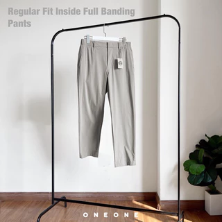 Quần vải Regular Fit Inside Full Banding Pants , 3 mầu , 7933