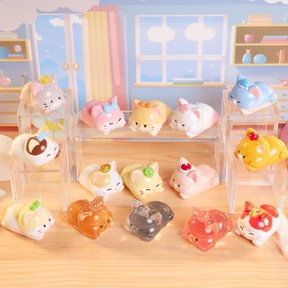 [Sẵn]Blind Box Mô Hình Chú Mèo Nằm Bẹp Kute Cực Độc Cực Đẹp Gửi Mẫu Ngẫu Nhiên