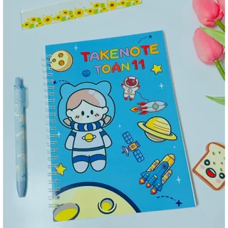 TAKENOTE - SỔ TAY TOÁN LỚP 11 ((A5)