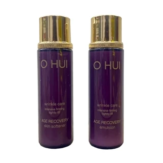 Cặp Nước Hoa Hồng Và Sữa Dưỡng Ohui Tím Baby Collagen giảm nhăn phục hồi lão hóa 20ml + 20ml