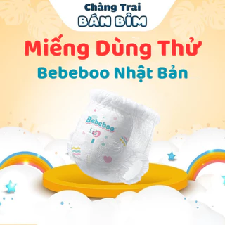 Tã Bỉm Bebeboo Nhật Bản, Miếng dùng thử tã dán, tã quần cho bé đủ size - ChàngTraiBánBỉm