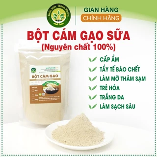 Bột cám gạo sữa nguyên chất 100%, giúp sạch sâu da mặt, dưỡng da trắng mịn [500g - 1Kg] l Kho thảo mộc thiên nhiên