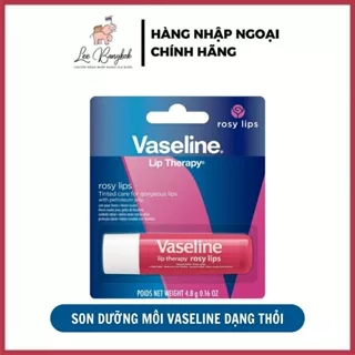 Son Thỏi Dưỡng Môi Vaseline Lip Therapy 4.8g Dưỡng Môi Dịu Nhẹ Và Mềm Mại Tự Nhiên