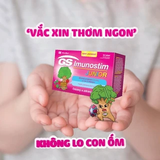 [chính hãng] GS Imunostim Junior tăng cường sức đề kháng, miễn dịch và sức khoẻ đường hô hấp