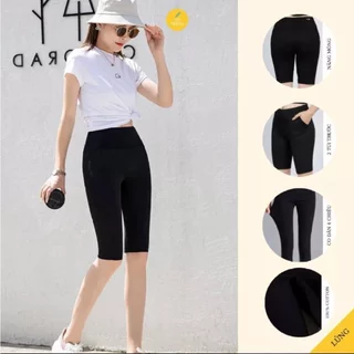 Quần legging lửng cạp chun vải cao cấp COMBO 100.000/3 CÁI