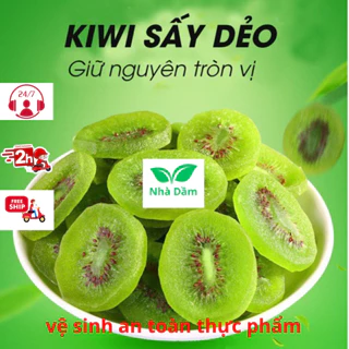 Kiwi sấy dẻo không đường nguyên vị 500gr, Kiwi sấy Nhà Dầm thanh hẹ, Giòn Ngọt/ Trái cây sấy dẻo, Hoa quả sấy dẻo