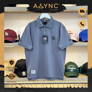 (Auth) Áo Polo New Era x MLB New York Yankees Light Gray Màu Xám CODE: 13718756 - Async Studio