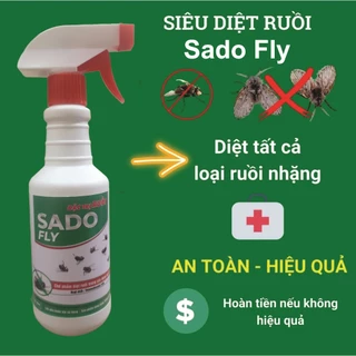 Thuốc Diệt Ruồi Sado Fly - Diệt Tất Cả Các Loại Ruồi - Chai 350ml