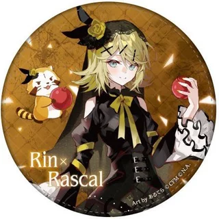 Huy hiệu in hình VOCALOID ver HALOWEEN anime chibi dễ thương tiện lợi