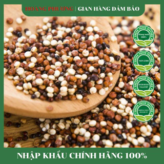 Hạt Diêm Mạch 3 Màu Hỗn Hợp (Hạt Quinoa Mixed) Ăn Kiêng Nhập Khẩu - Hạt Dinh Dưỡng Hoàng Phương