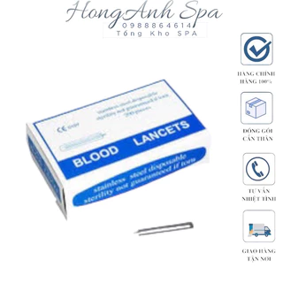 Kim lấy mụn – Kim chích máu Blood Lancet 10 cây