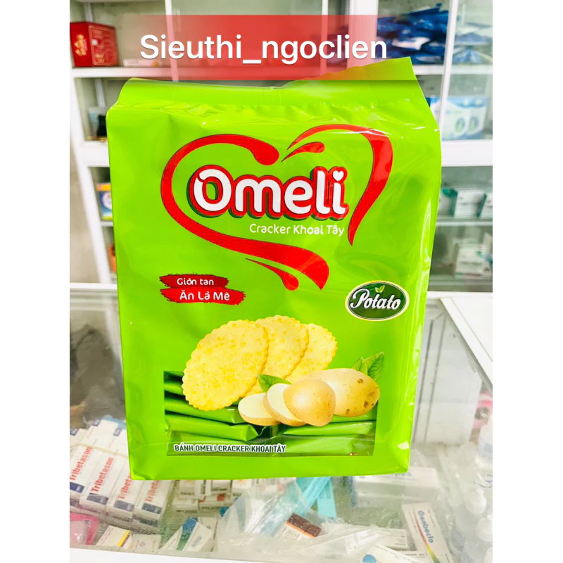 Bánh Omeli Cracker Túi 300g