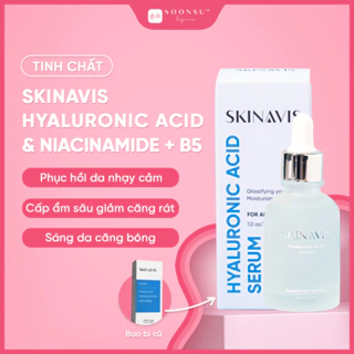 [ CAM KẾT CHÍNH HÃNG ] Tinh Chất Cấp Ẩm Phục Hồi SKINAVIS Hyaluronic Acid & Niacinamide + B5