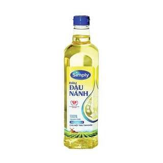 Dầu đậu nành Simply - chai x 1L