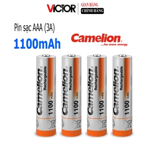 Combo 04 viên pin sạc AAA Camelion 1100mAh chính hãng