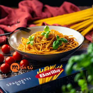 [VOUCHER GIẢM 10K] Mỳ Ý Spaghetti Barilla sợi hình ống cỡ số 5 nhập khẩu Italia 500g mẫu mới nhất