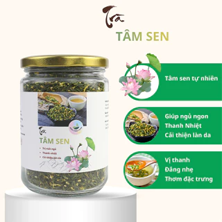 Trà Tâm Sen (Tim Sen) Mùa Vàng Food Sấy Lạnh Loại Thượng Hạng Giúp Ngủ Ngon, Thanh Nhiệt