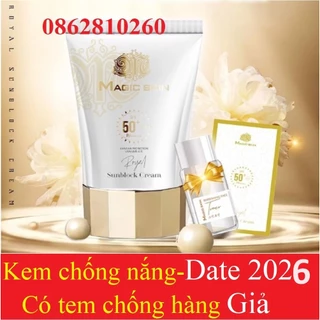 Kem chống nắng MỚI Magicskin 👍 Kem chống nắng thảo dược Hoàng cung royal sunblock cream [Magic Skin Chính Hãng]