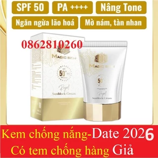 Kem chống nắng Magic skin royal sunblock cream, Kem chống nắng thảo dược Hoàng cung [MAGICSKIN]