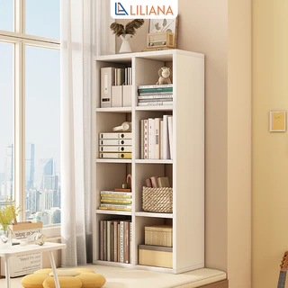 Kệ sách gỗ để sàn lắp ghép đa năng thương hiệu Liliana - LA22