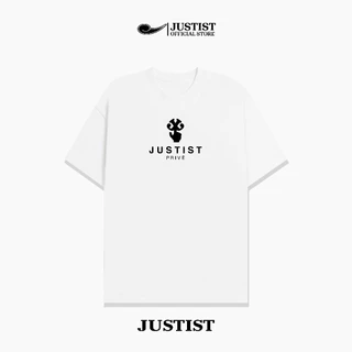 Áo thun Justist Localbrand Unisex PRIVE ngắn tay cổ tròn Sigature TSJT016