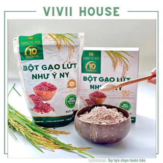 Bột gạo lứt Như Ý NY Organic giảm cân - lợi sữa an toàn, hiệu quả