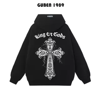 Hoodie Thánh Giá Full Lưng - GUBEN