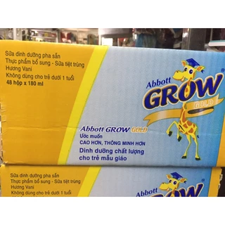 thùng sữa nước Abbott grow 180ml