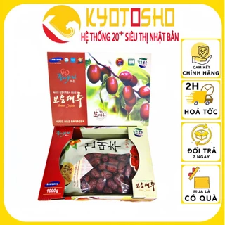 Táo đỏ Hàn Quốc sấy khô 1kg Date T12/2026