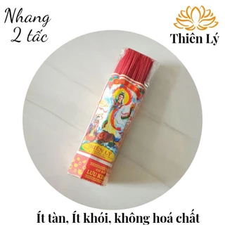 Nhang 2 tấc Trầm Hương Thiên Lý thơm đặc biệt ít tàn ít khói không hóa chất