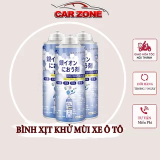 Chai Xịt Khử Mùi Xe Ô Tô Cao Cấp - Khử Khuẩn, Khử Mùi Xe Hiệu Quả VER 2