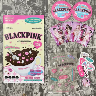 [Official+Toploader]Blackpink| Tách lẻ set Cereal Deco Kit Blackpink Jisoo, Jennie, Rosé, Lisa