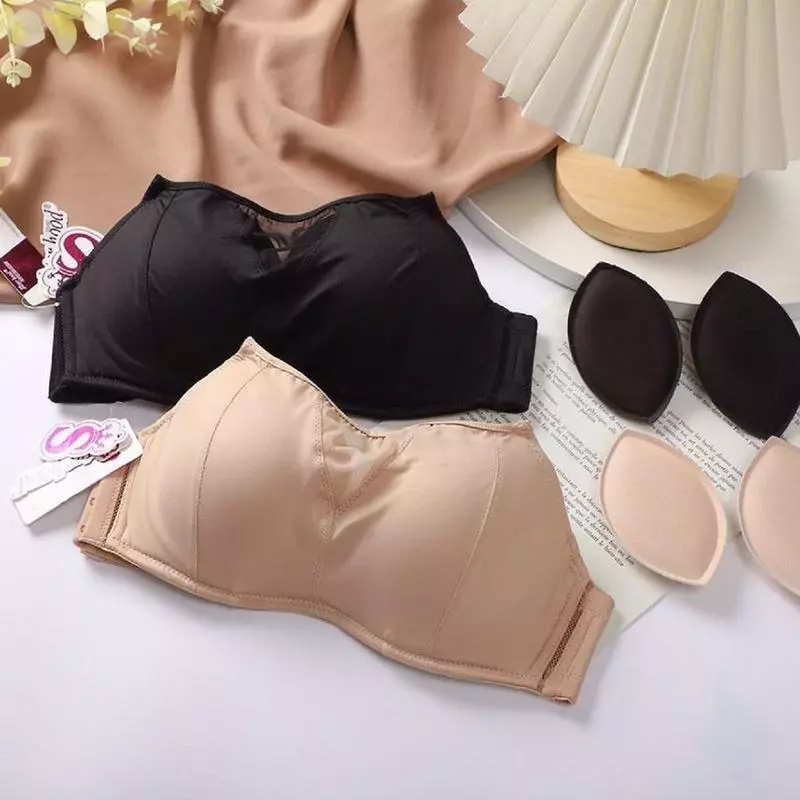 (8929)_ Áo lót, áo ngực chống tụt _ Áo lót quây _ Có gọng kèm mút dời Nâng ngực