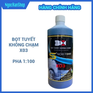 NƯỚC RỬA XE BỌT TUYẾT KHÔNG CHẠM X03