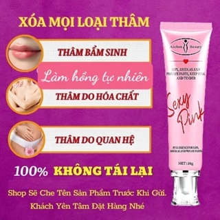 Kem dưỡng sexy pink aichun beauty làm hồng môi, nhũ hoa, vùng kín tuýt 30gr