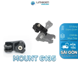 Mount chuyển đổi Gp 135 Vít 1/4 cho chân máy ảnh , camera hành động, kết nối phụ kiện máy ảnh