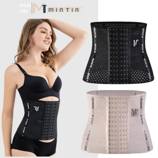 Đai Nịt Bụng Gen Định Hình Thon Gọn Vòng Eo 6 Nấc Cài Chống Cuộn M+ Latex - ĐAI M+ [MinTin]