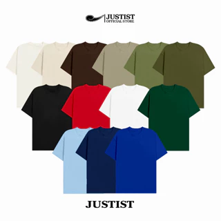 Áo thun Justist Localbrand Unisex nam nữ chất cotton Tay Ngắn JUSTIST trơn TSJT000 (5)