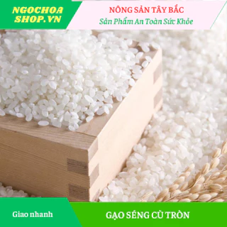 Gạo séng cù hạt tròn đặc sản gạo Văn Chấn Yên Bái. ( Có túi 1kg ăn thử)