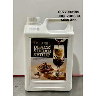 Siro Đường Đen Falu (Black Sugar Syrup) 2,5Kg
