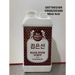 Nước Đường Đen Black Sugar Syrup 1kg