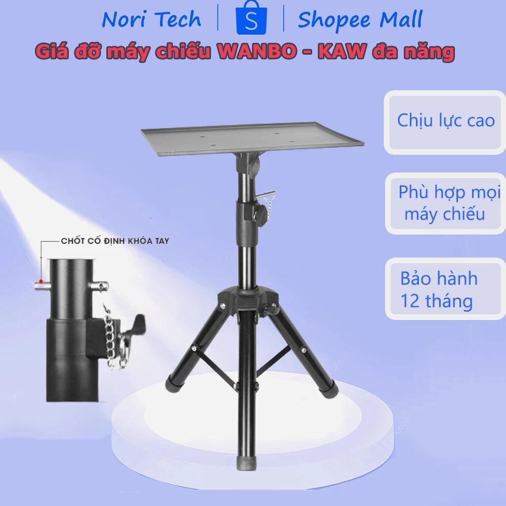 Giá đỡ máy chiếu WANBO đa năng, tiện dụng, chịu lực cao, phù hợp với mọi loại máy chiếu