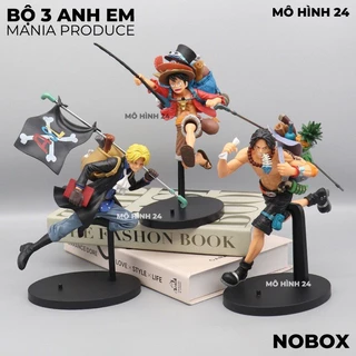 Trọn bộ 3 mô hình Luffy Sabo Ace Hải tặc one piece