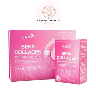 Bột Uống Bena Collagen GANA Hộp 30 Gói Giúp Trẻ Hóa Làn Da Tăng Độ Đàn Hồi Cấp Ẩm